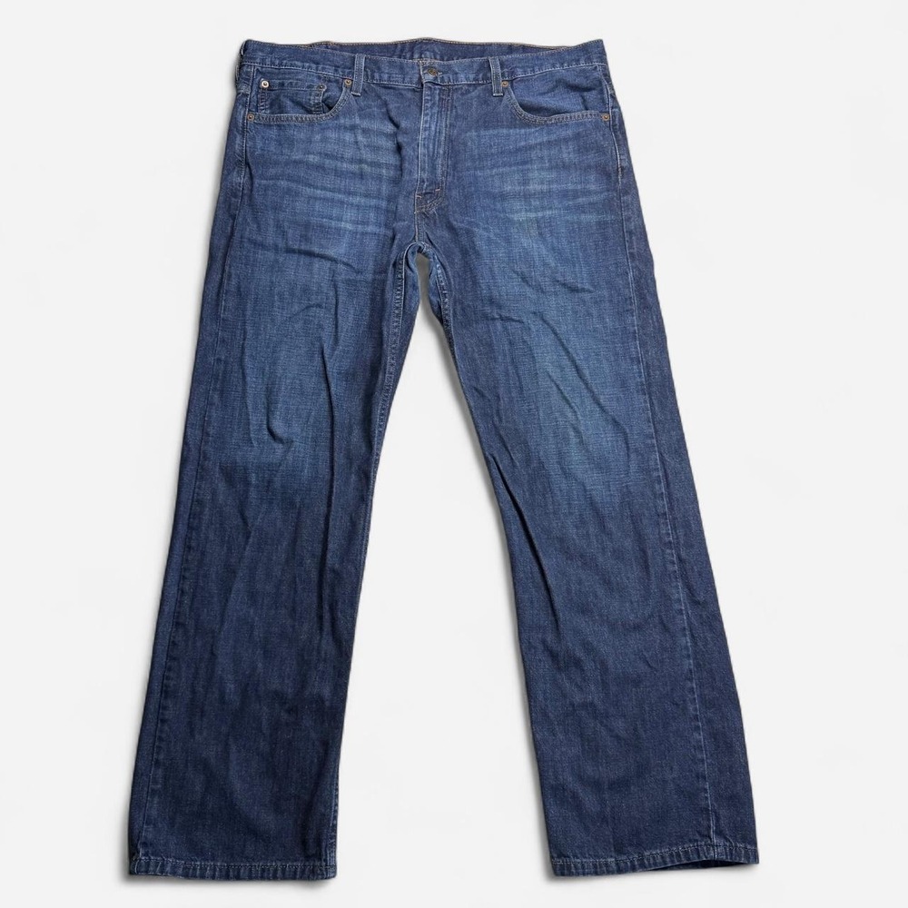 Levi's 569 loose straight dark wash denim jeans, 38x32